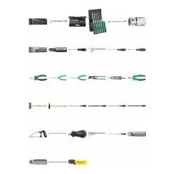 Stahlwille 13205a Composition De Base 131 Werkzeuge 7,8 Kg