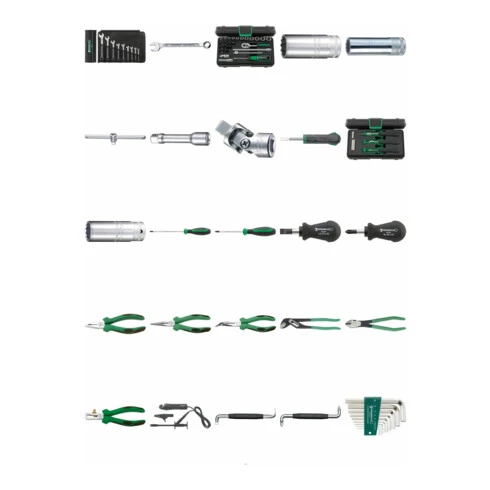 Stahlwille 3027 Kit D'électricien 85 Werkzeuge 6,3 Kg