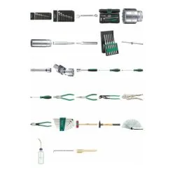 Stahlwille 804N Ass. Complet «ATELIER» Grand Modèle 106 Werkzeuge 12,7 Kg