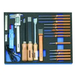 Assortiment D'outils Gedore Dans Le Module Check-Tool, 22 Pcs
