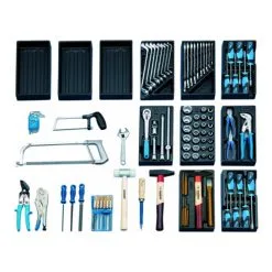 Assortiment D'outils S 1400 G P.871010 Et Servante Gedore Av. 5tir. 100pces Gedo
