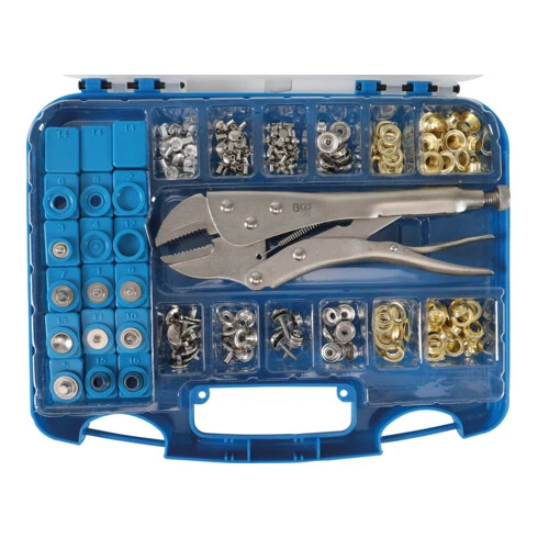 BGS Technic Assortiment Pince Grip Et Oeillets 275 Pièces BGS