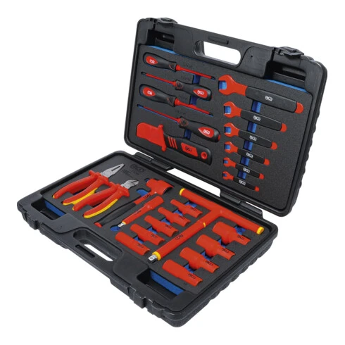 BGS Technic Caisse à Outils Pour Clés à Douilles VDE 26 Pièces BGS – Image 4