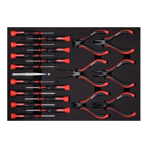 Ks Tools Coffret De Pinces Et Tournevis électroniques, 21 Pcs. – Image 2