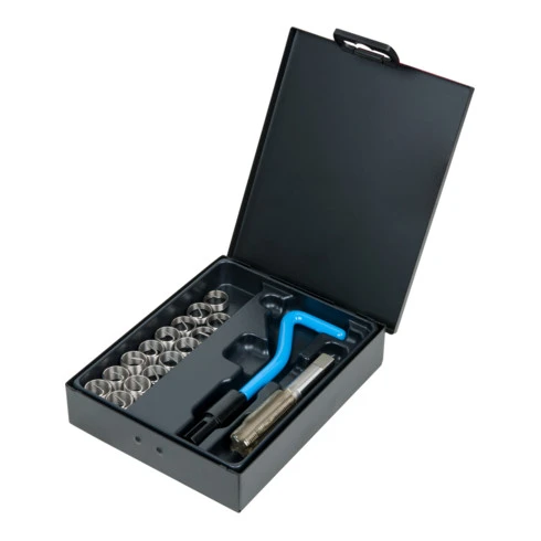 Ks Tools Coffret De Réparation Nirosthal M14x1,25 Mm, 17 Pcs. – Image 2