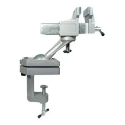 Industrial Quality Supplies Étau De Mécanique De Précision L. De Mors 80 Mm Ouv. De Clé 110 Mm Patte De Serr