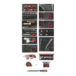 Gedore Red Toolkit 11xCT Modules +div. Toolkit 166tlg