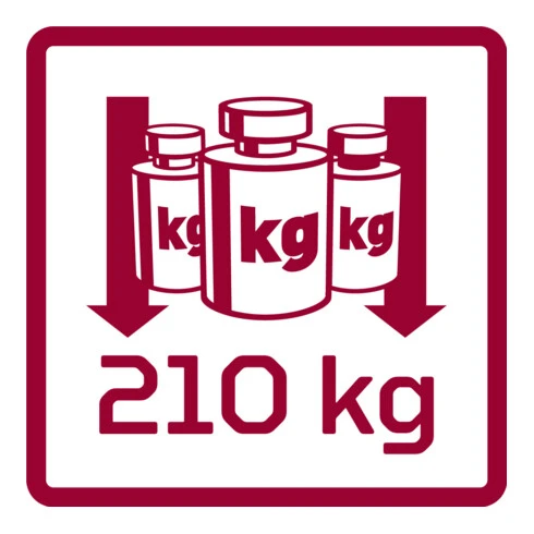 Gedore Red Gedore Rouge Wkz.Set I.Wks.Wagen MECHANIC Rouge 166tlg – Image 2