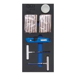 BGS Technic Insert De Servante D'atelier 1/3 : Kit De Réparation De Pneus 54 Pièces BGS