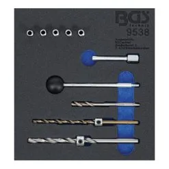 BGS Technic Insert De Servante D'atelier 1/6: Kit De Réparation De Filetages Pour Vis De Fixation D’injecteur 10 Pièces Kraftmann