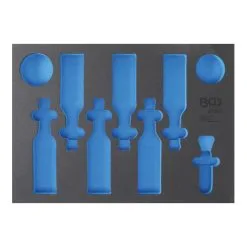 BGS Technic Insert De Servante D'atelier 3/3 BGS Vide, Pour Cannettes De Bière, Chips, Cacahuètes Et Un Ouvre-bouteille