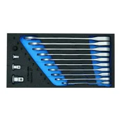 Jeu De Clés à Fourche Gedore Avec Cliquet à Anneau Dans Le Module Check-Tool