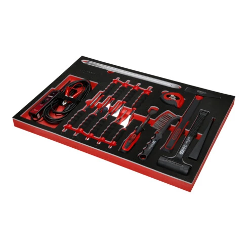 Jeu De Marteaux Et Burins Dans Insert En Mousse, 17 Pcs KS Tools – Image 2