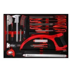 Jeu D’outils De Mesure Et De Limes Dans Insert En Mousse, 28 Pcs KS Tools