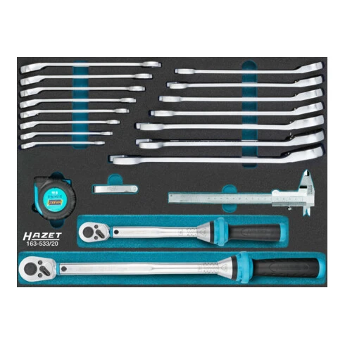 Jeu Universel Hazet 163-533/20, Nombre D'outils : 20