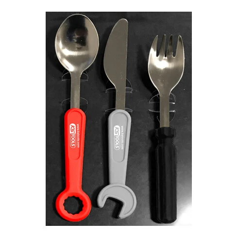 Kit De Couverts KS Tools Pour Enfants, 3Â pcs