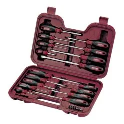 Kraftwerk Ergokraft Coffret De Vis/embouts 24 Pièces