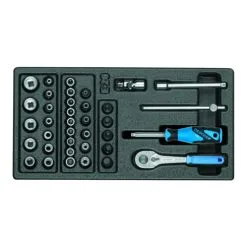 Module Gedore ES Vide - 1500 ES-20 Jeu De Douilles 1/4