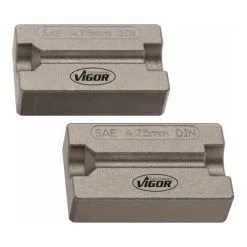 Paire De Mors De Serrage VIGOR Pour Outil évasé V1728