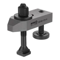 Pince AMF 6314V Biseautée Avec Rainure Pour Vis D'appui 42 Mm H 24 - 150 Mm