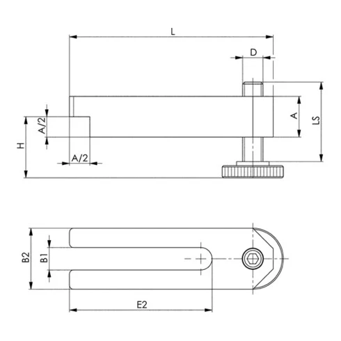 Colliers AMF 6315V étagés Avec Rainure Pour Vis De Support – Image 3