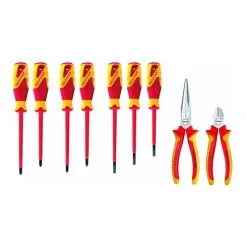 Pinces/visseuses Gedore-VDE Assortiment Pour Carte Ă Outils ET-1100 W