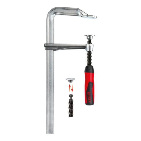 Presse à Vis Tout Acier GZ Avec Poignée Bi-matière Bessey