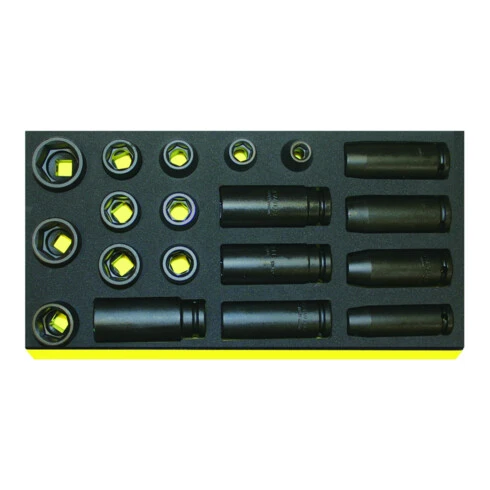 Stahlwille TCS 50IMP/51IMP/19 Douilles IMPACT En Plateau De TCS
