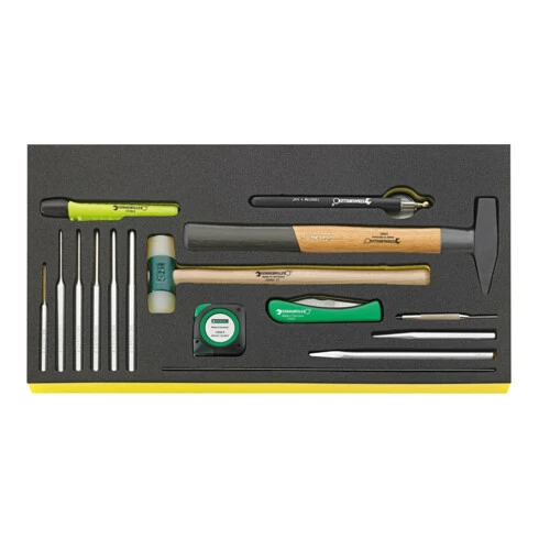 Stahlwille TCS WT 102-109/16 Marteaux, Burins Etc. En Plateau TCS