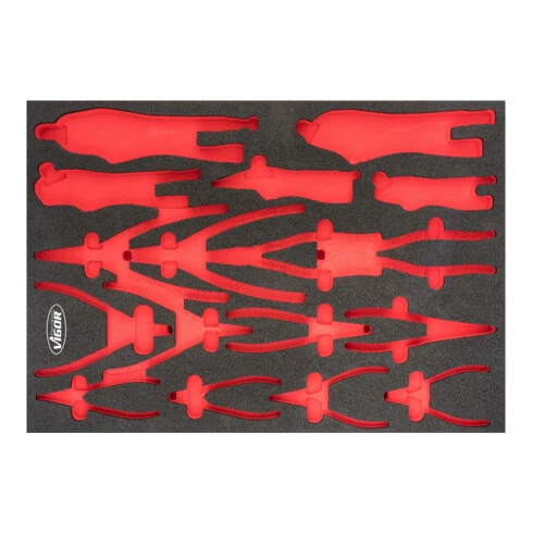 VIGOR Garniture En Mousse Souple Vide V6816-L