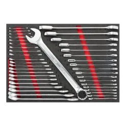 VIGOR Jeu De Clés Mixtes à Cliquet V6807 6 – 36 40