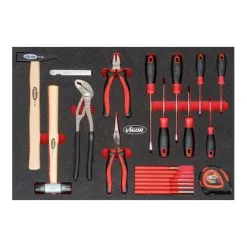 VIGOR Jeu De Marteaux, Pinces Et Tournevis 40