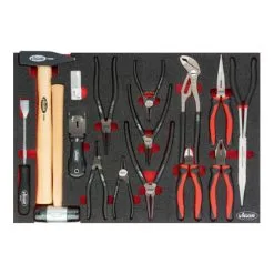 VIGOR Jeu De Pinces Et De Marteaux V5636 25 X 25