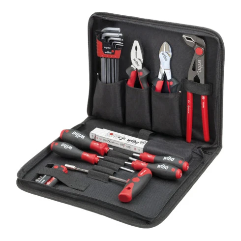 Wiha Jeu D'outils De Mécanicien Mélangé, 31 Pcs Dans Une Trousse (36390)